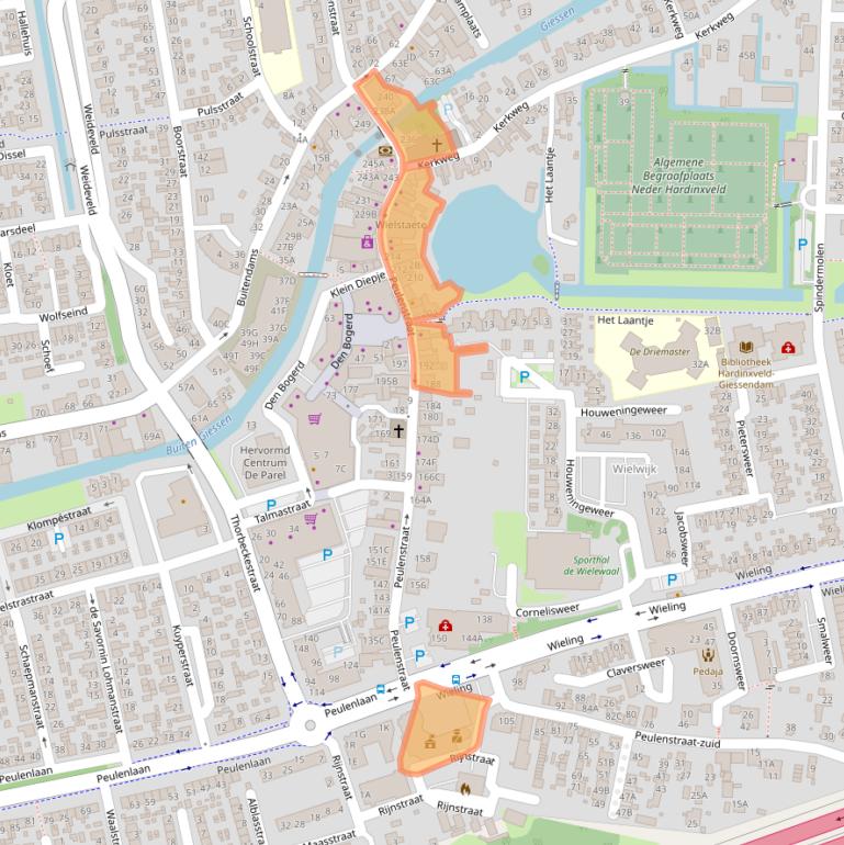 Kaart van postcodegebied 3371AS.