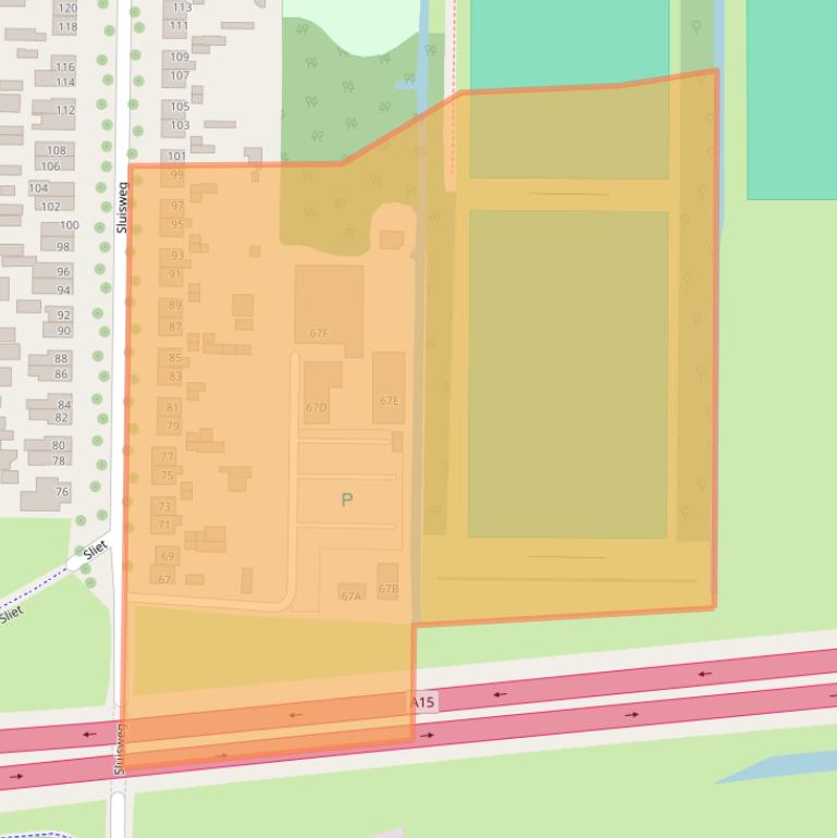 Kaart van postcodegebied 3371ES.