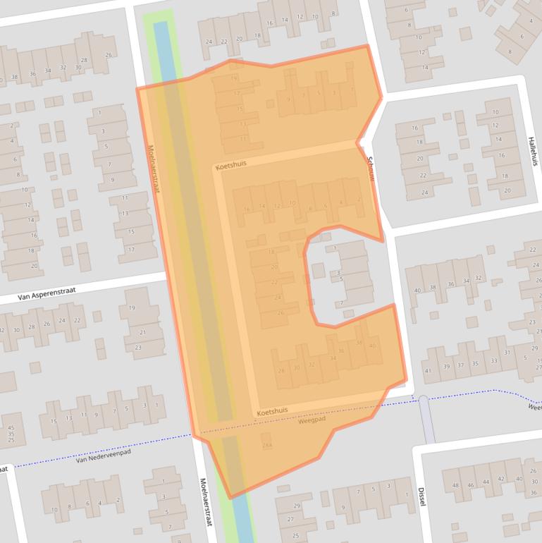 Kaart van postcodegebied 3371HD.