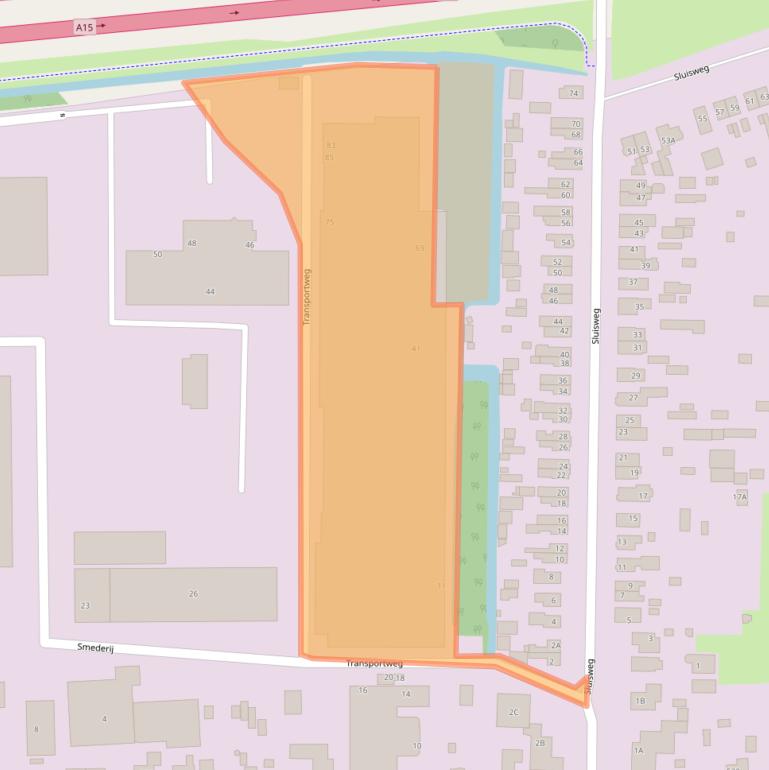 Kaart van postcodegebied 3371MA.