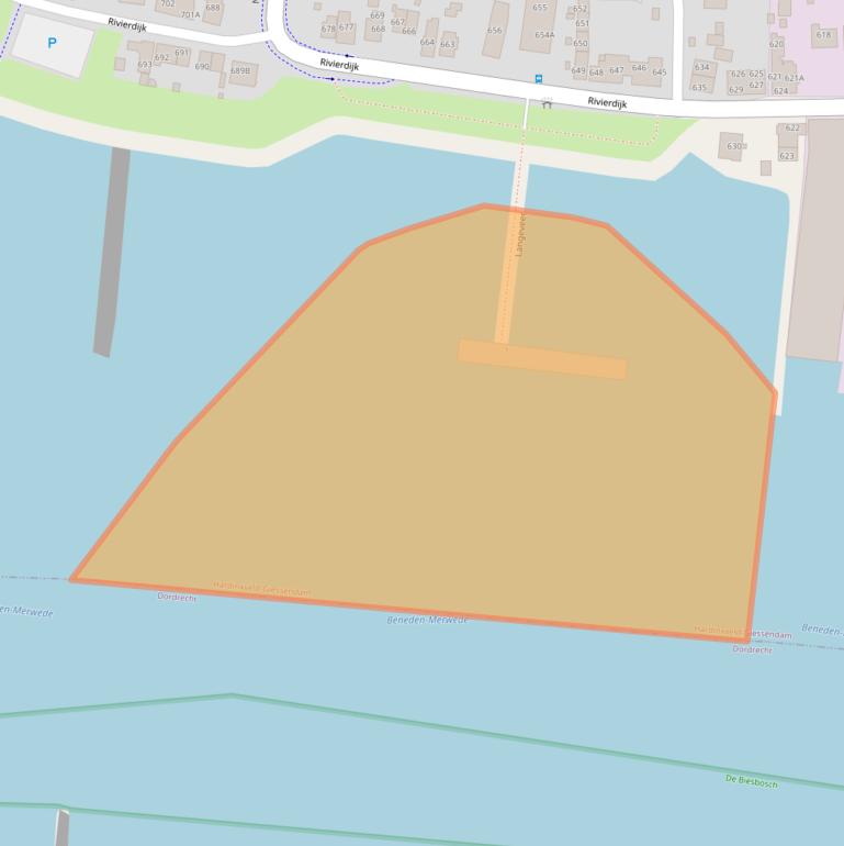 Kaart van postcodegebied 3371MD.