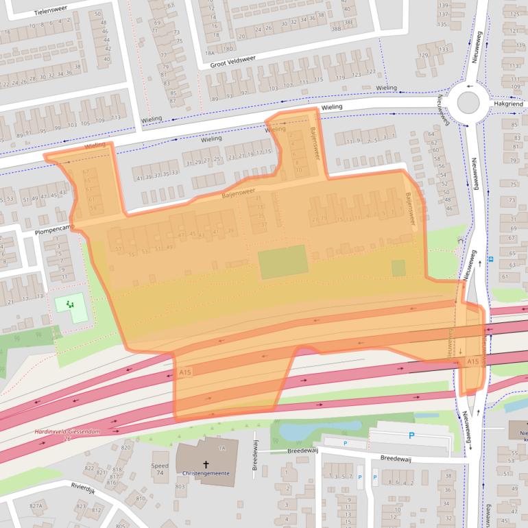 Kaart van postcodegebied 3371PA.