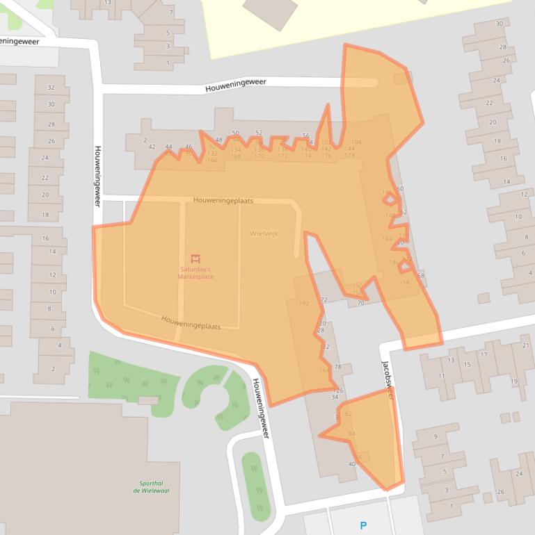 Kaart van postcodegebied 3371PL.