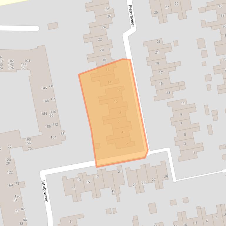 Kaart van postcodegebied 3371PM.