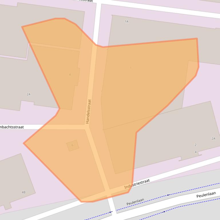 Kaart van postcodegebied 3371XC.