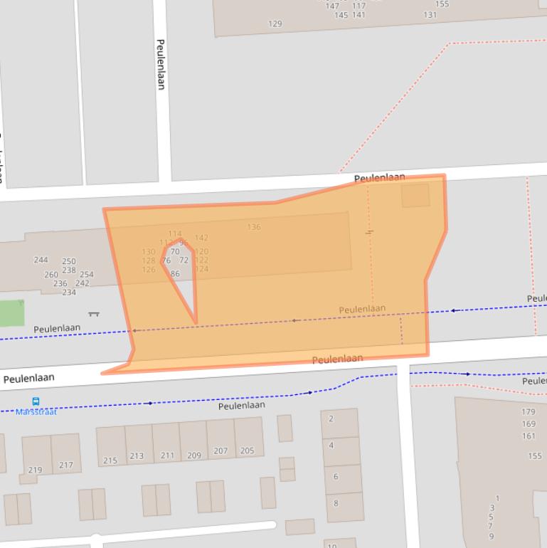 Kaart van postcodegebied 3371XR.