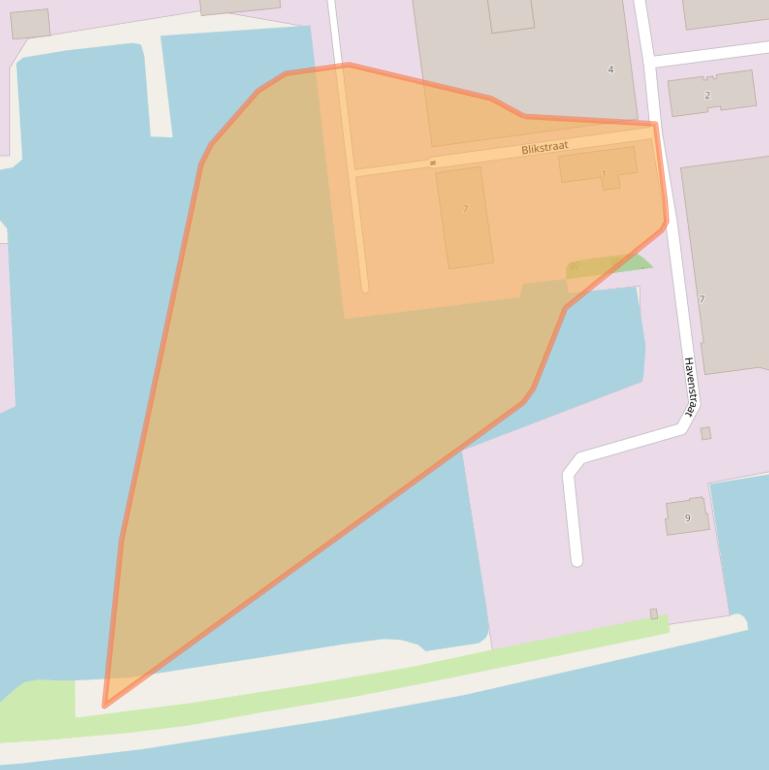 Kaart van postcodegebied 3372BA.