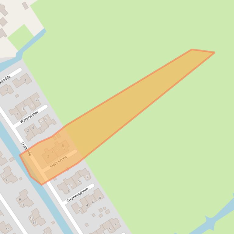 Kaart van postcodegebied 3381HH.