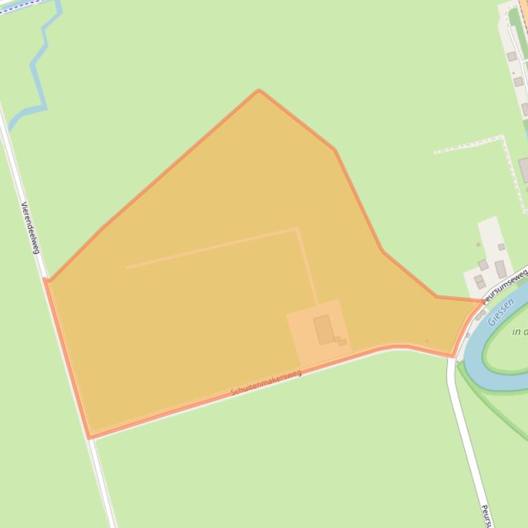 Kaart van postcodegebied 3381LK.