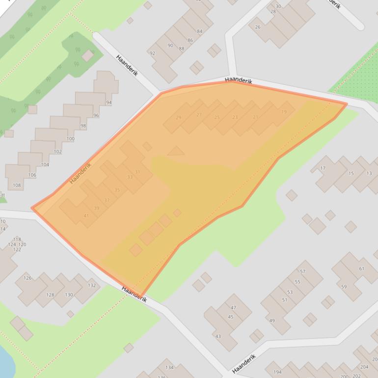 Kaart van postcodegebied 3401EN.