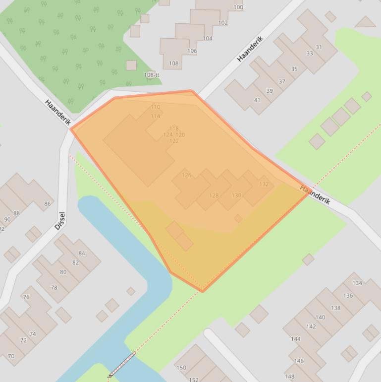 Kaart van postcodegebied 3401EV.