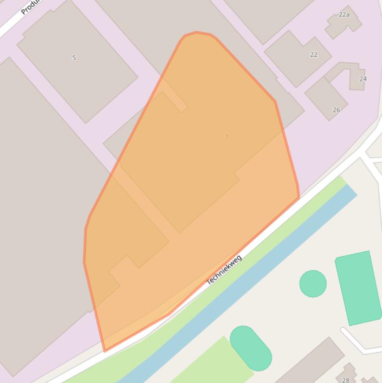 Kaart van postcodegebied 3401MH.