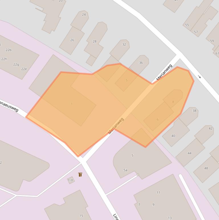 Kaart van postcodegebied 3401MR.