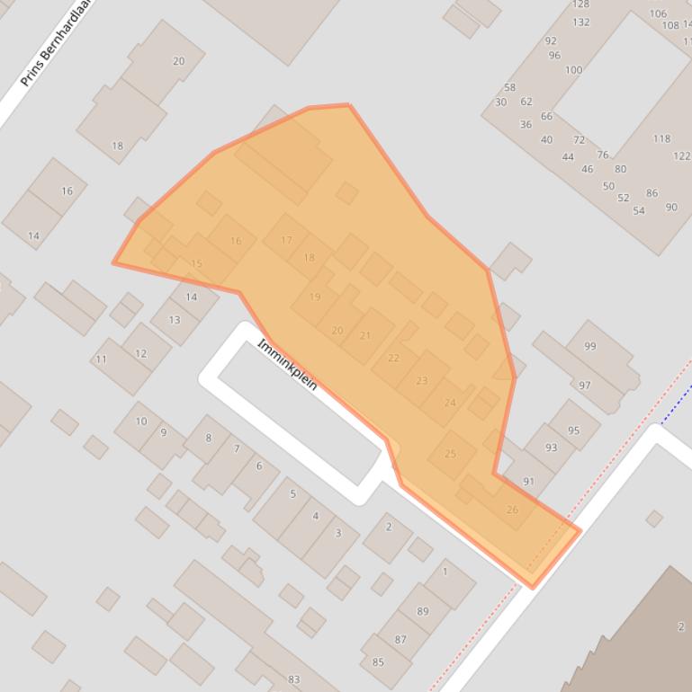 Kaart van postcodegebied 3402BZ.