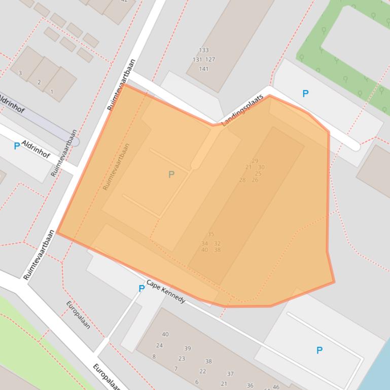 Kaart van postcodegebied 3402DB.