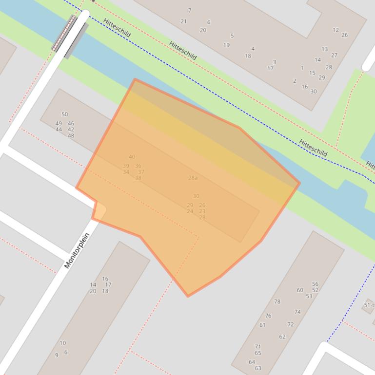 Kaart van postcodegebied 3402EL.