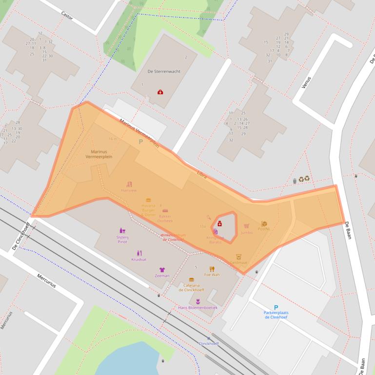 Kaart van postcodegebied 3402GB.