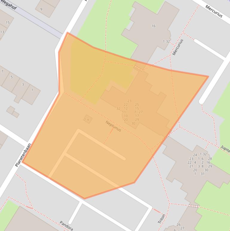 Kaart van postcodegebied 3402HL.