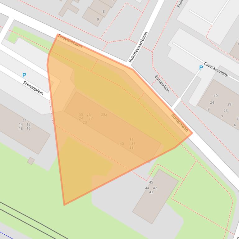 Kaart van postcodegebied 3402TN.