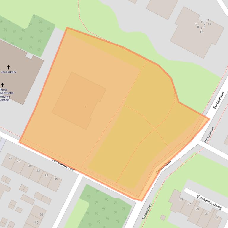 Kaart van postcodegebied 3402TZ.