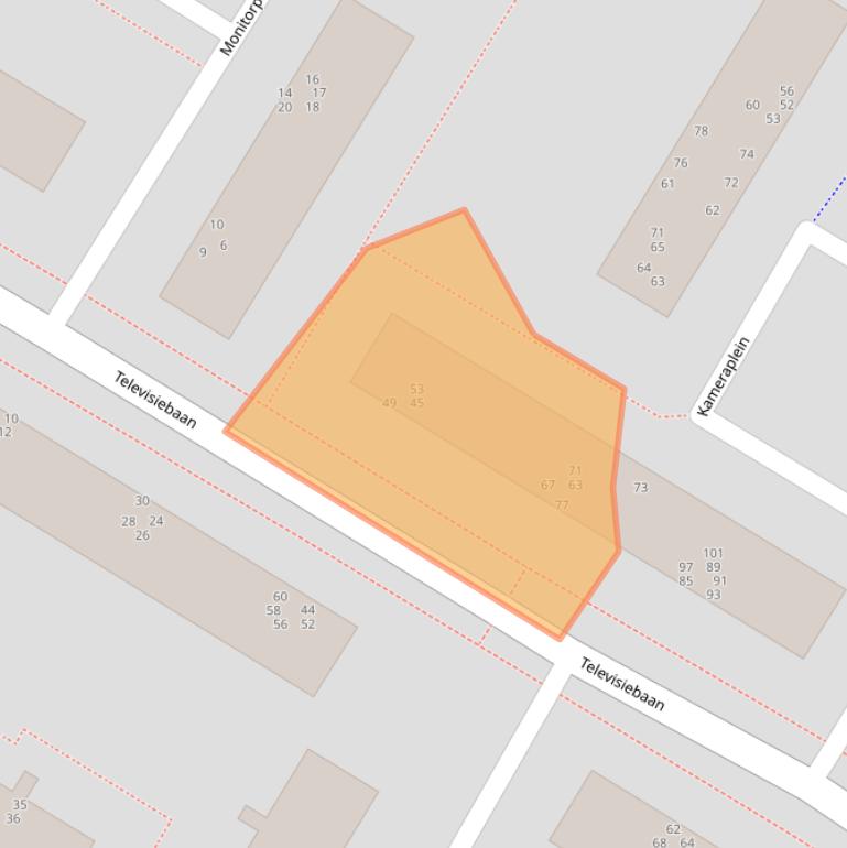 Kaart van postcodegebied 3402VB.