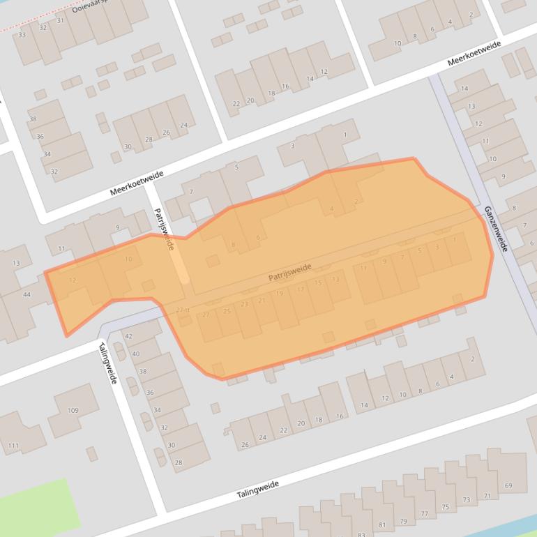 Kaart van postcodegebied 3403AH.