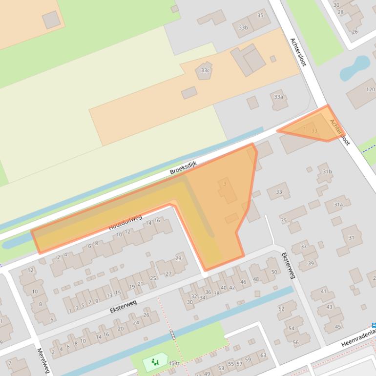 Kaart van postcodegebied 3403NW.