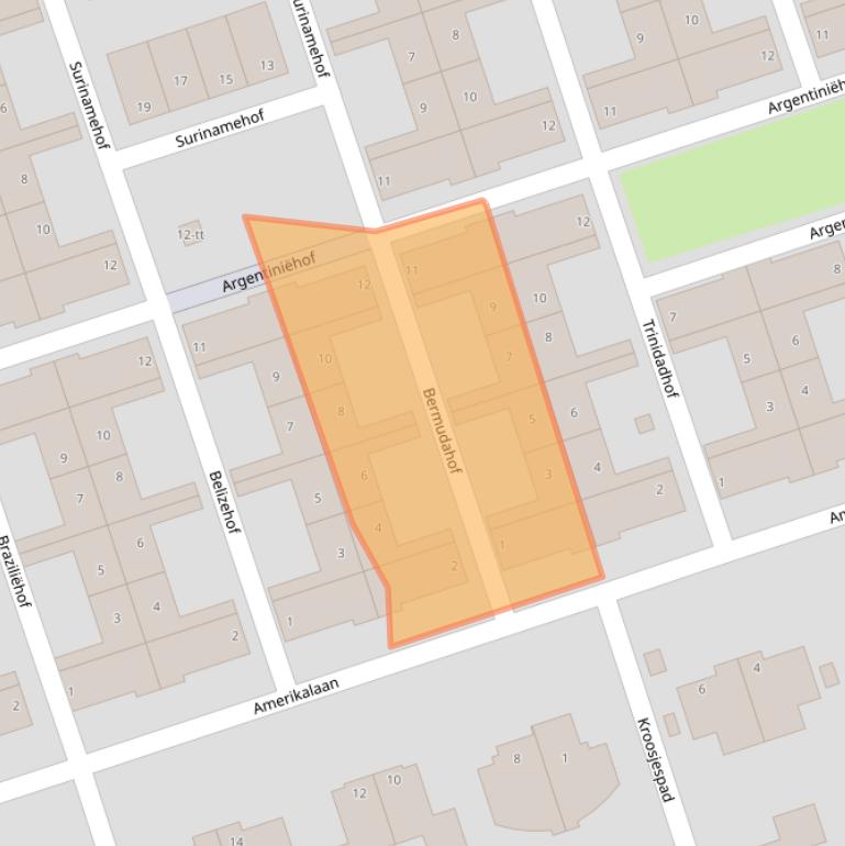 Kaart van postcodegebied 3404ZL.