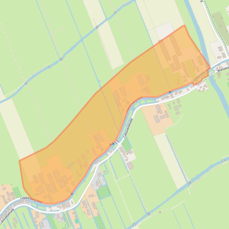 Kaart van postcodegebied 3411AP.