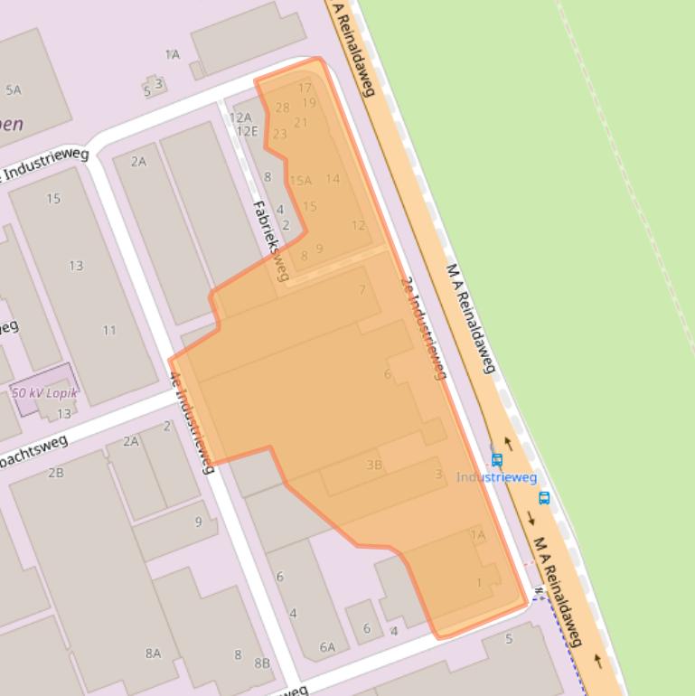 Kaart van postcodegebied 3411ME.