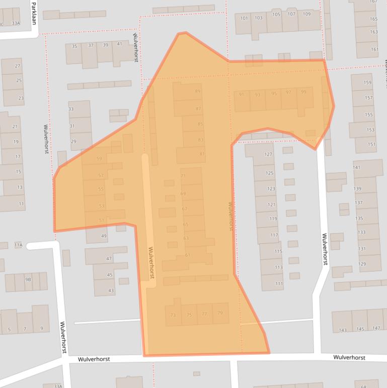 Kaart van postcodegebied 3417TH.