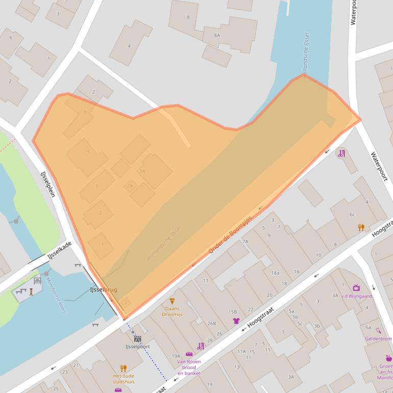 Kaart van postcodegebied 3417XC.