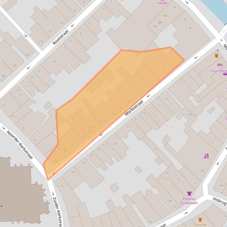 Kaart van postcodegebied 3421AR.