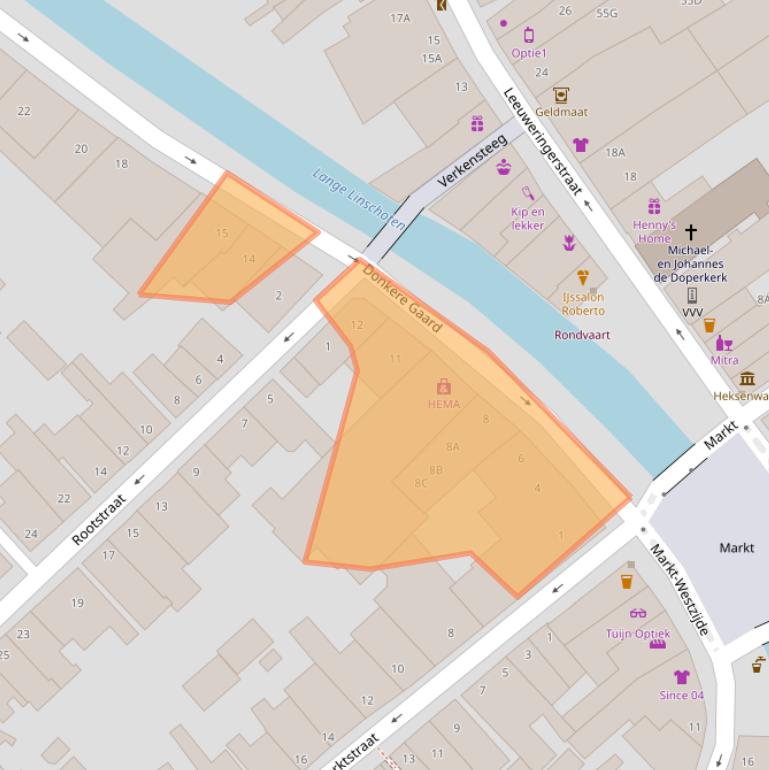 Kaart van postcodegebied 3421AS.