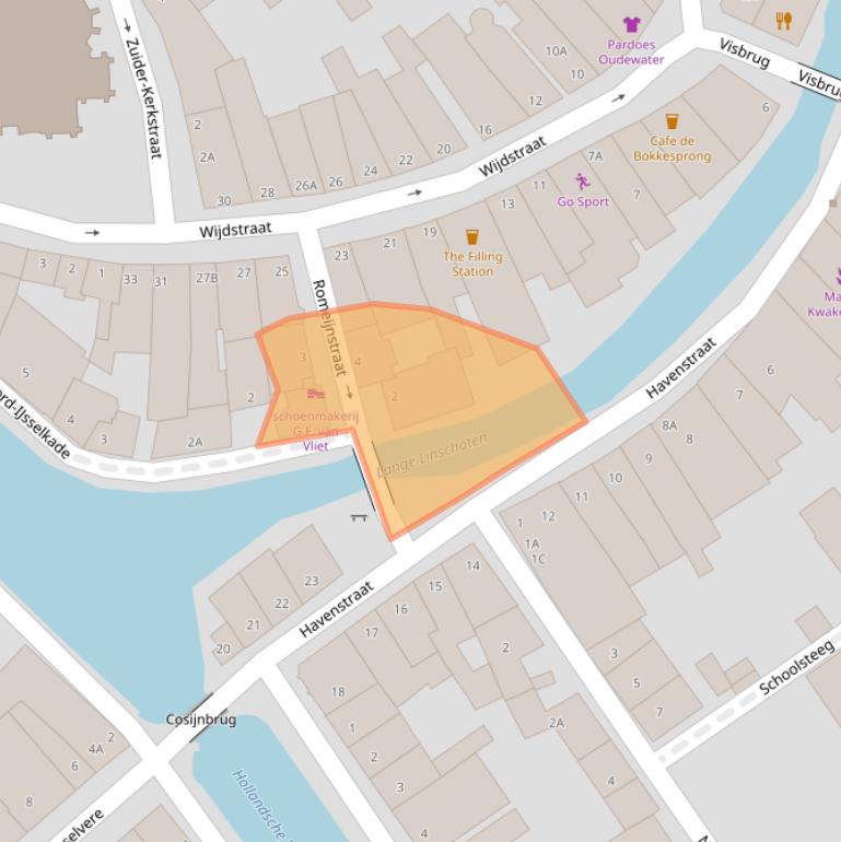 Kaart van postcodegebied 3421BP.