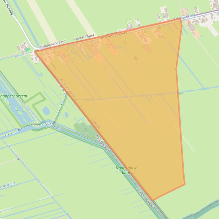 Kaart van postcodegebied 3421GC.