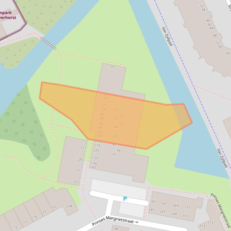 Kaart van postcodegebied 3421HD.