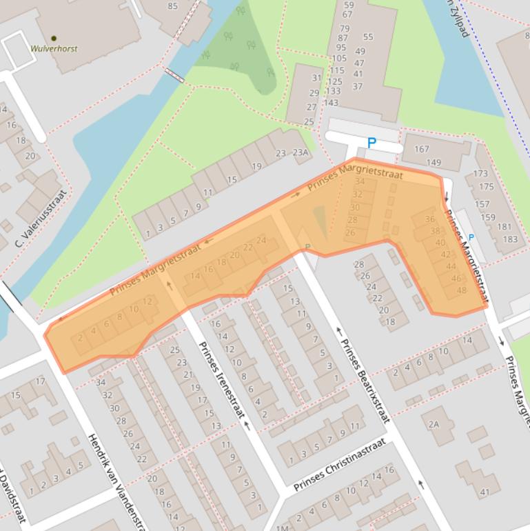 Kaart van postcodegebied 3421HG.