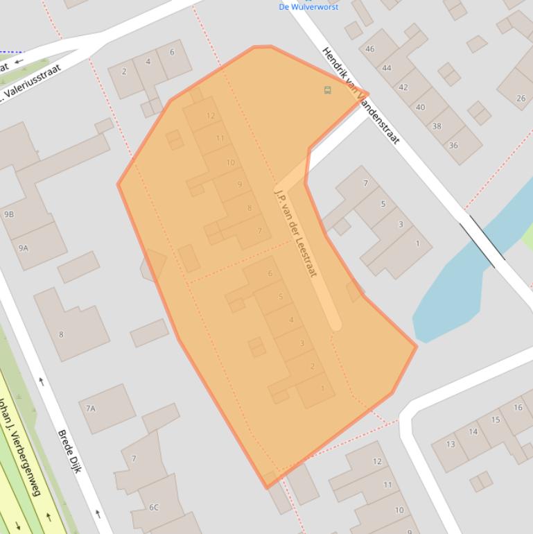 Kaart van postcodegebied 3421HP.