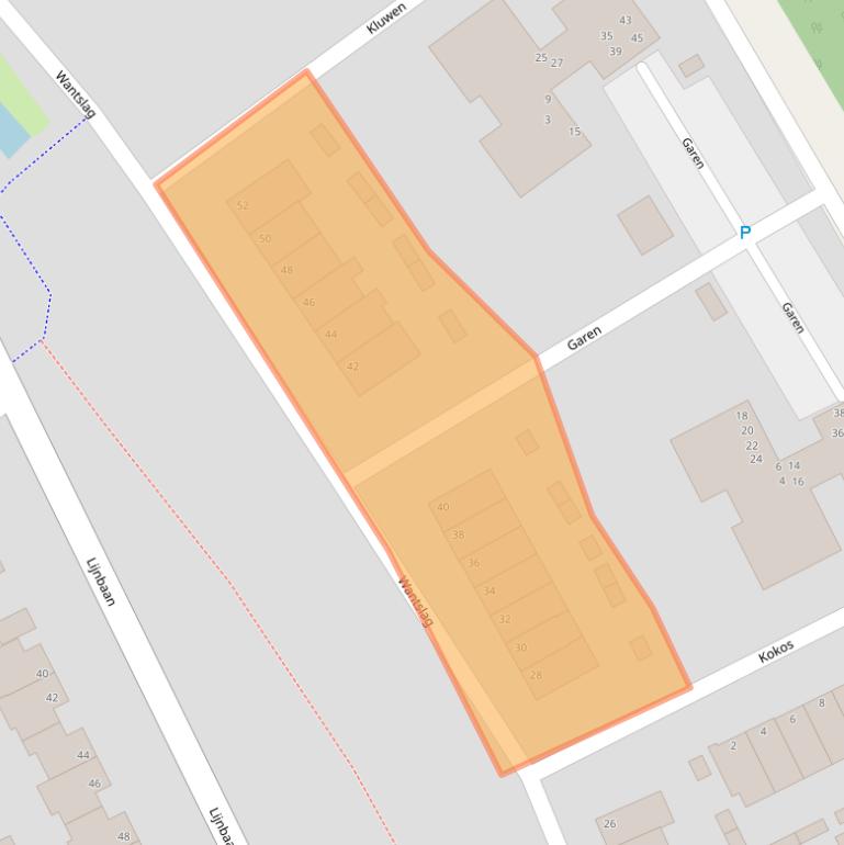 Kaart van postcodegebied 3421KC.