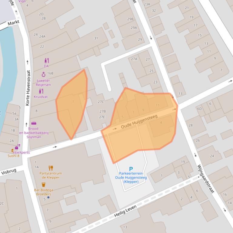 Kaart van postcodegebied 3421SB.