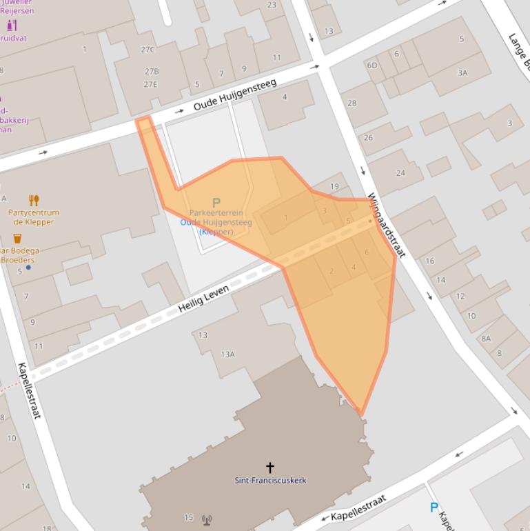 Kaart van postcodegebied 3421SE.