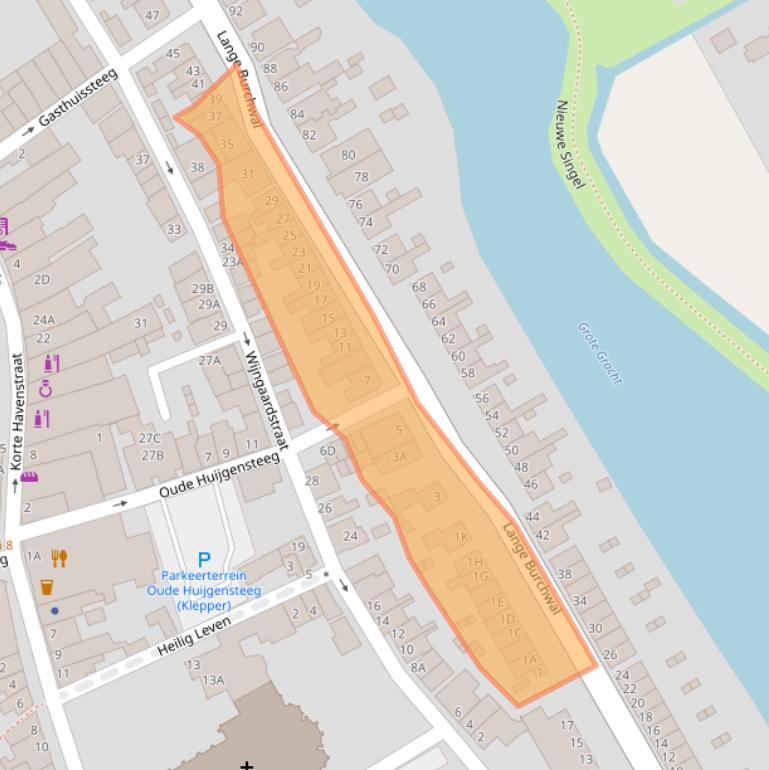 Kaart van postcodegebied 3421SH.