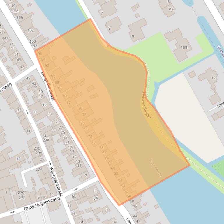 Kaart van postcodegebied 3421SM.