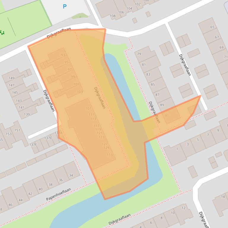 Kaart van postcodegebied 3421XC.