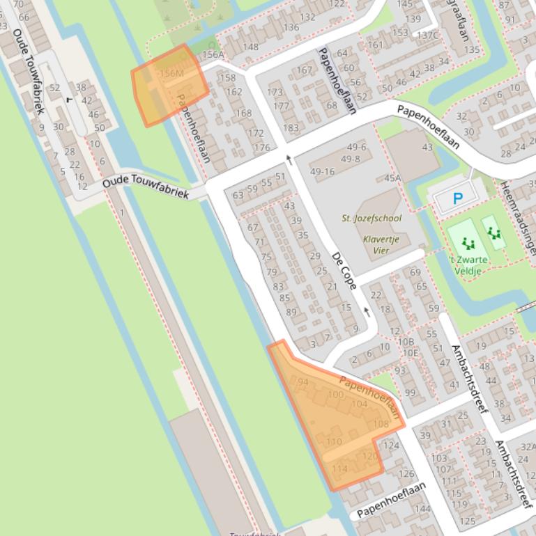 Kaart van postcodegebied 3421XT.