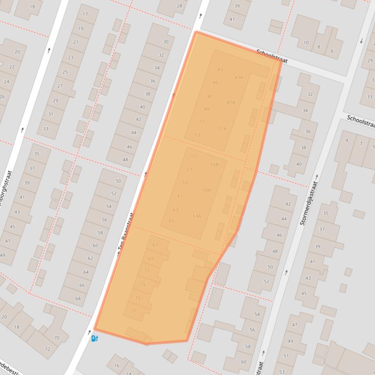 Kaart van postcodegebied 3431CK.