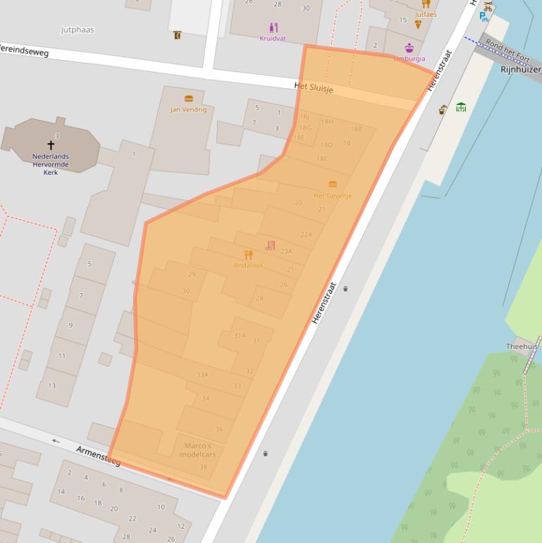 Kaart van postcodegebied 3431CV.