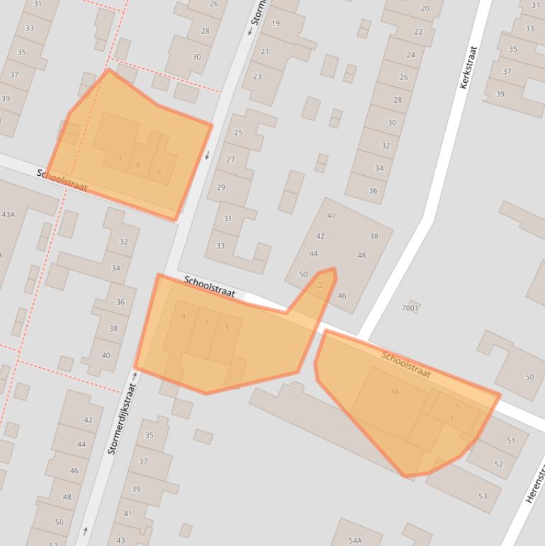 Kaart van postcodegebied 3431CZ.