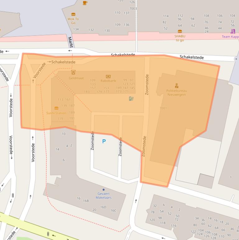 Kaart van postcodegebied 3431HC.